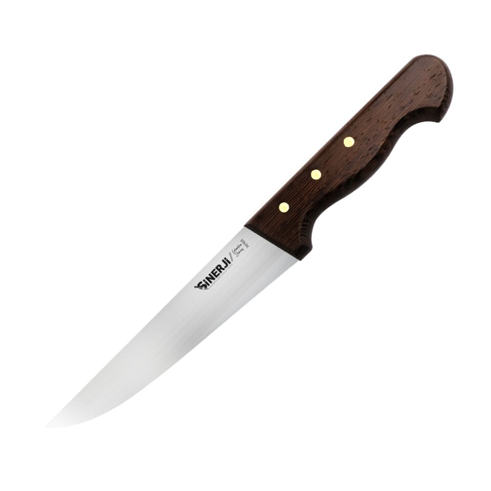 Wooden Venge Saplı Kasap Bıçağı 16,5 Cm