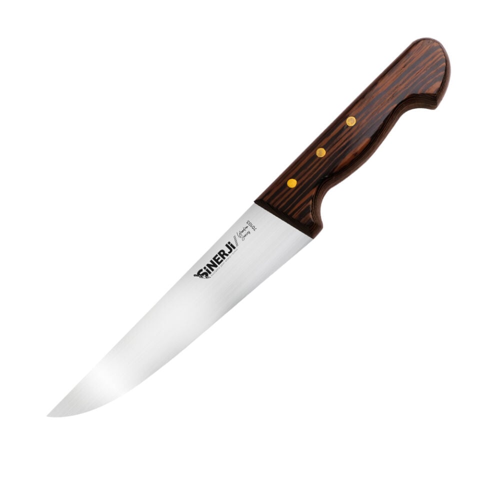 Wooden Venge Saplı Kasap Bıçağı 18,5 Cm