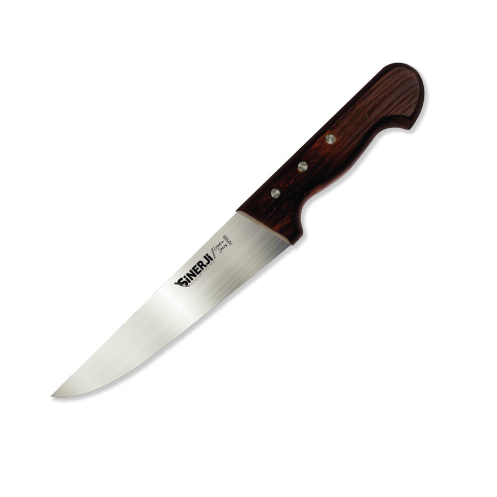 Wooden Venge Saplı Kasap Bıçağı 25 Cm