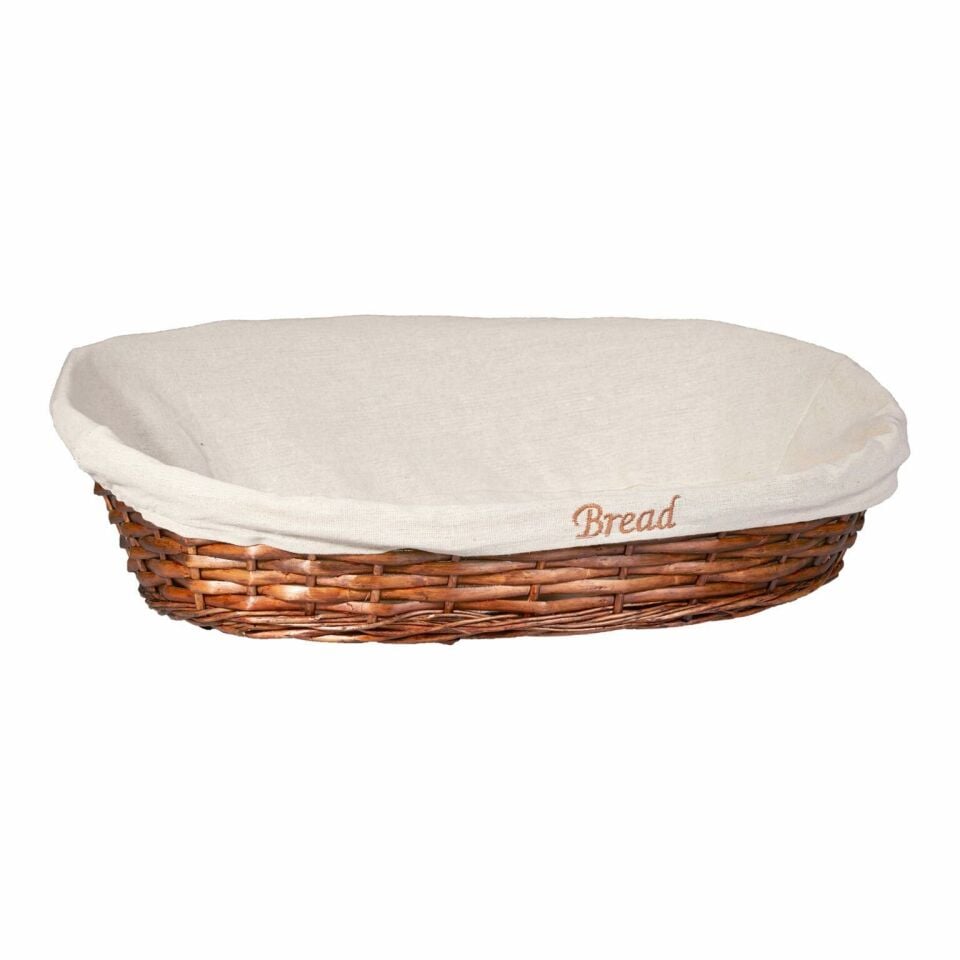 Hasır Açık Büfe Konik Sepet 55*40 Cm