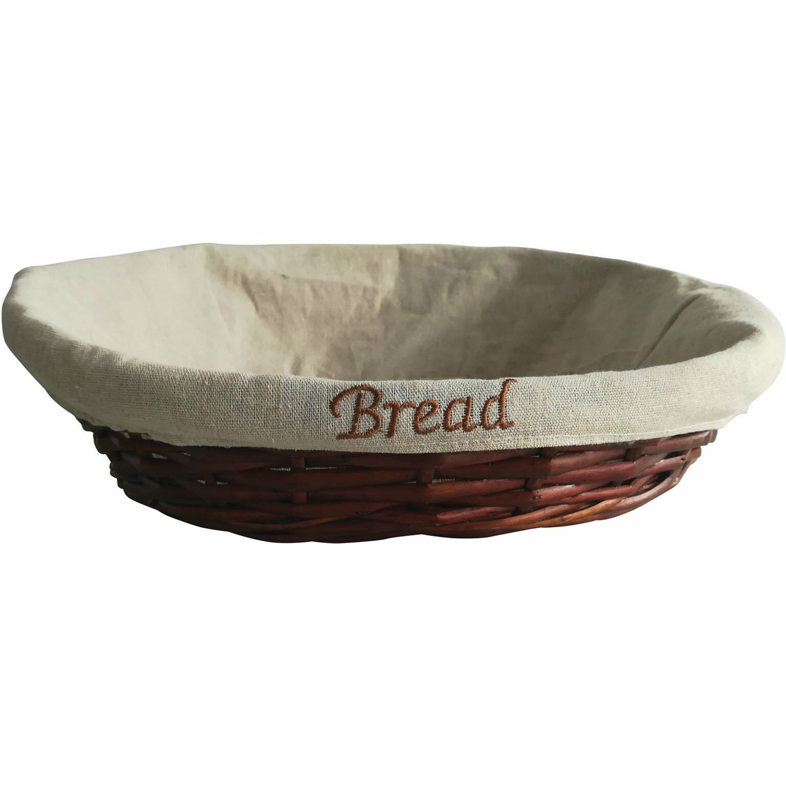 Hasır Açık Büfe Yuvarlak Sepet 45*17 Cm