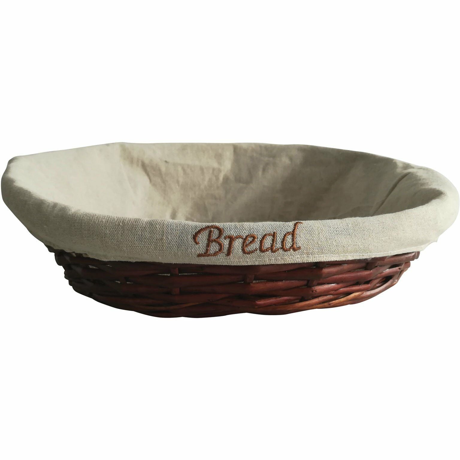 Hasır Açık Büfe Yuvarlak Sepet 45*17 Cm