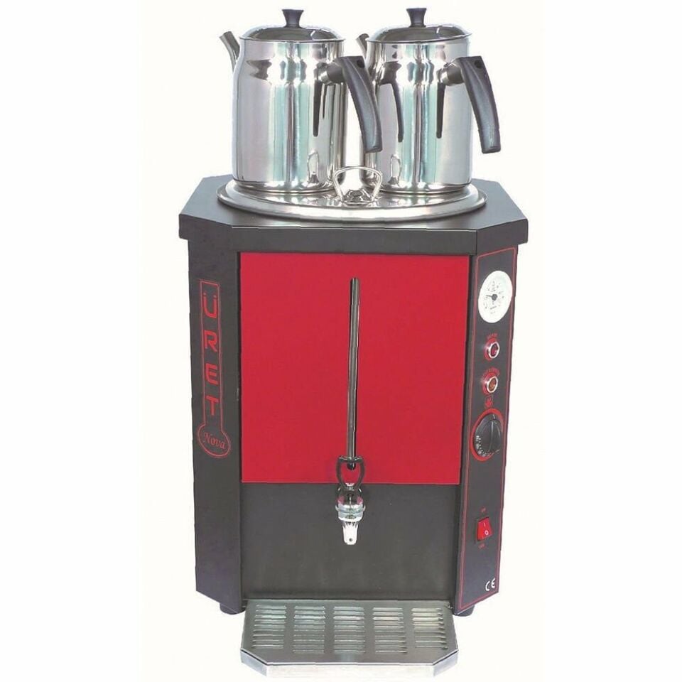 Üret Çelik 22 Litre Nova Çay Semaveri