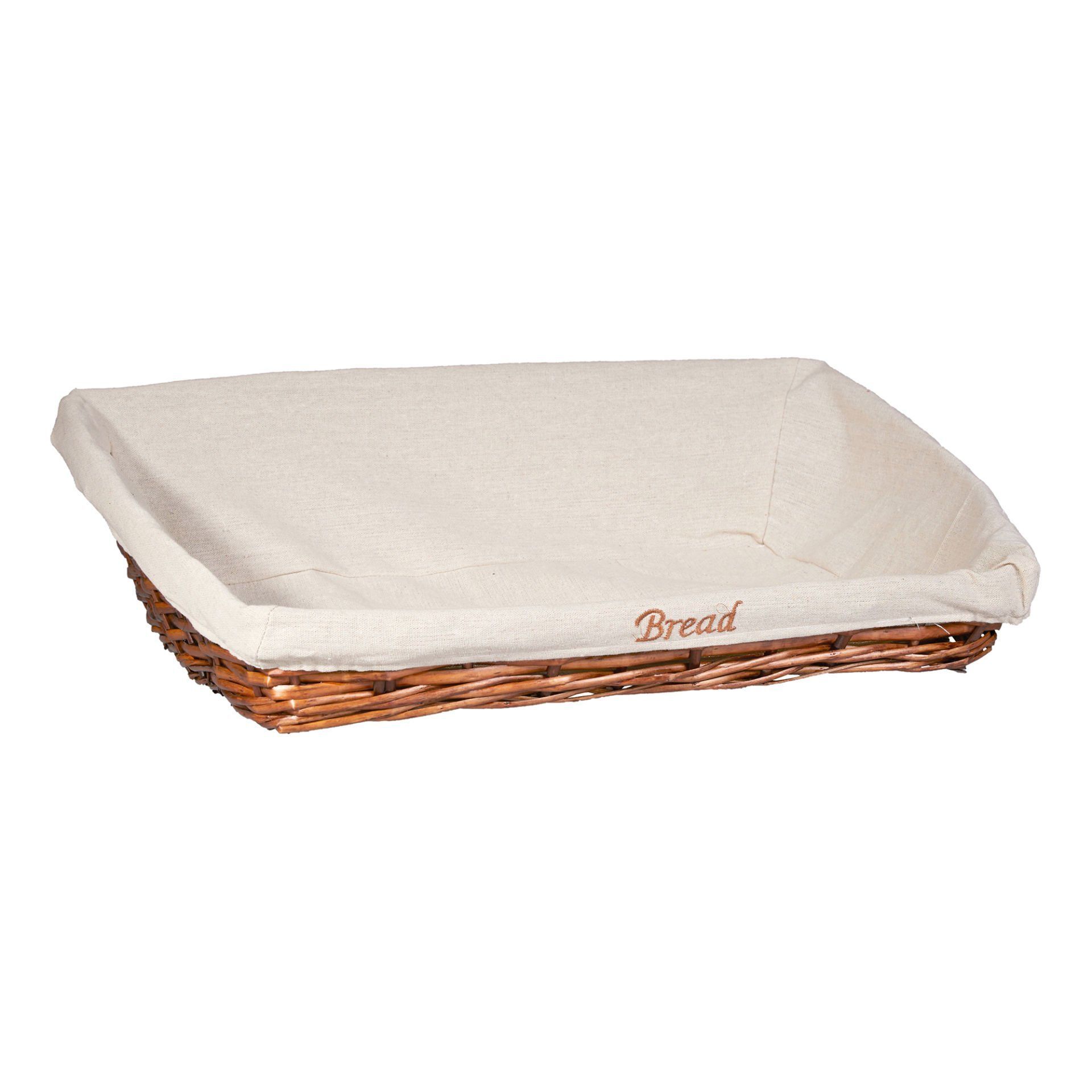 Hasır Açık Büfe Dikdörtgen Sepet 55*40 Cm