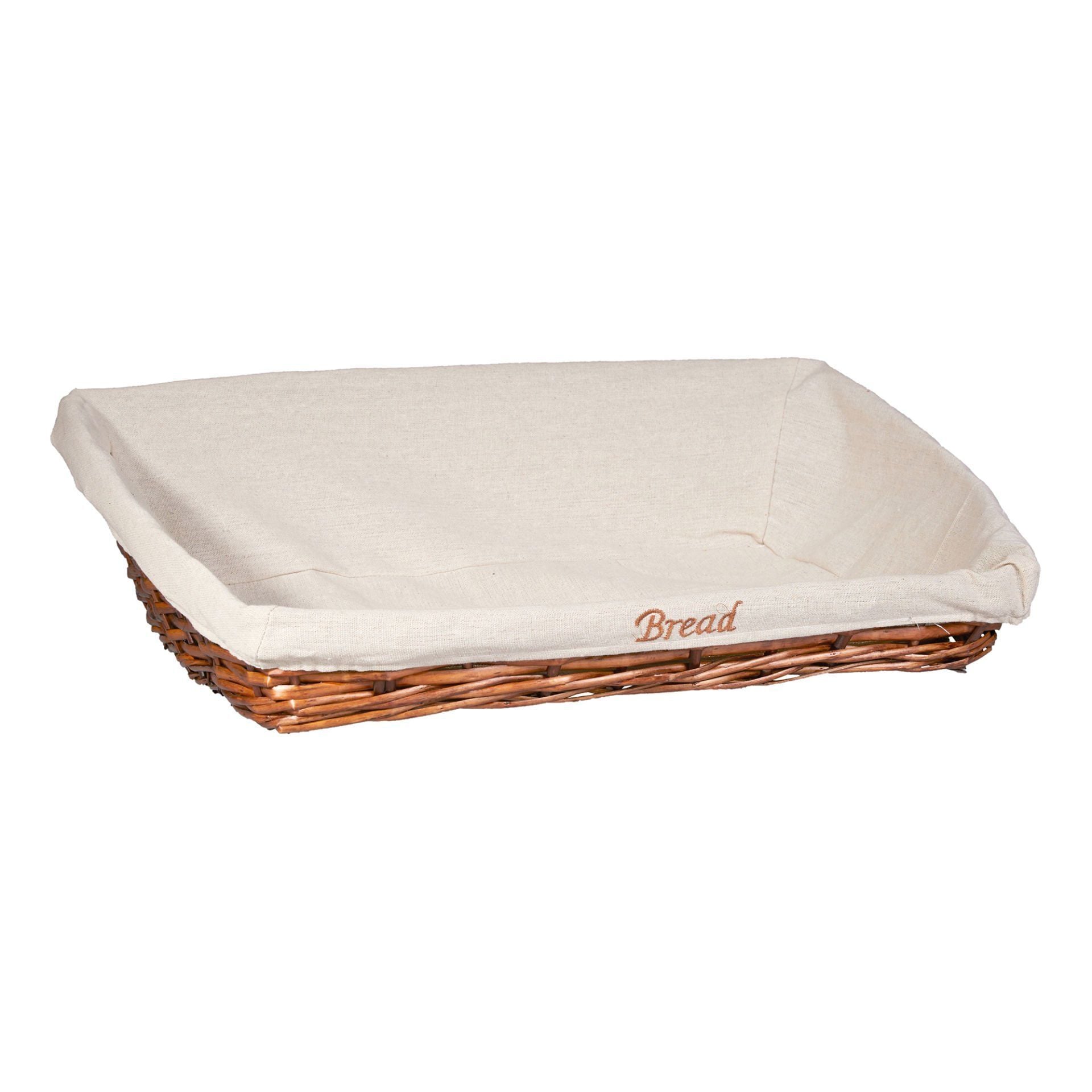 Hasır Açık Büfe Dikdörtgen Sepet 55*40 Cm