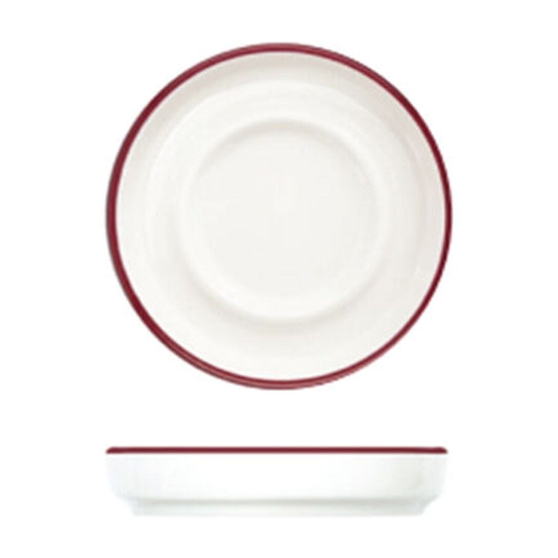 Modest Maroon Stolt Çay Tabağı 10 cm