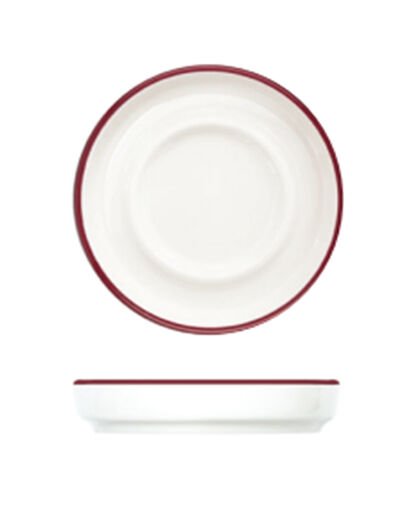 Modest Maroon Stolt Çay Tabağı 10 cm