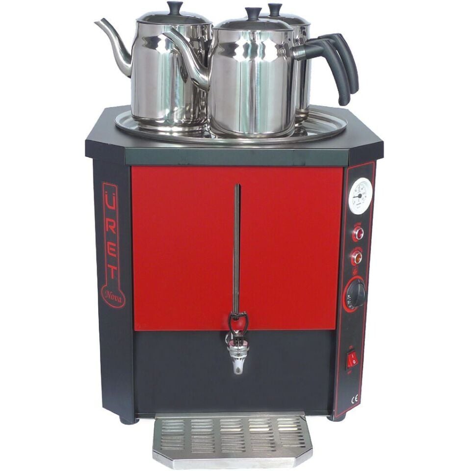 Üret Çelik 36 Litre Nova Çay Semaveri