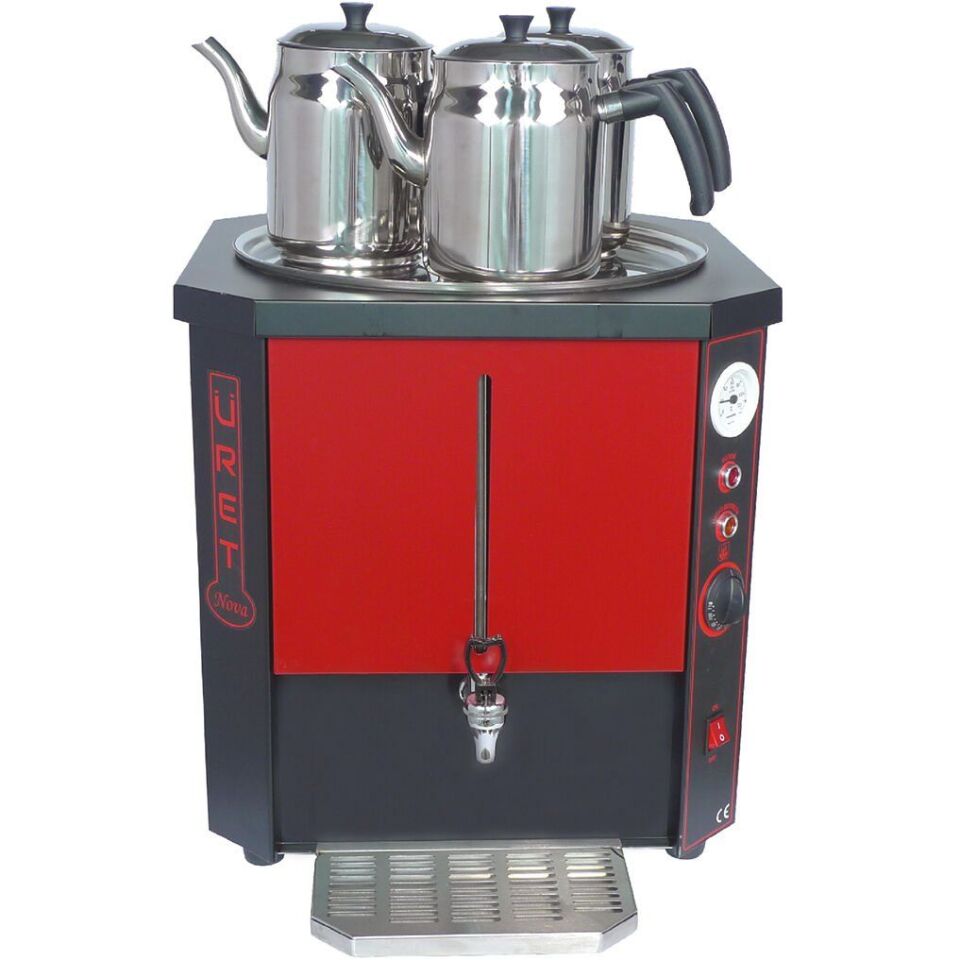Üret Çelik 36 Litre Nova Çay Semaveri