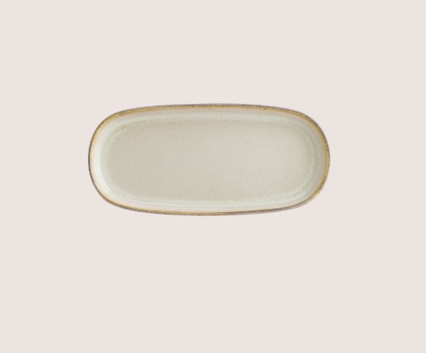Sand Hygge 21Cm  Oval Tabak