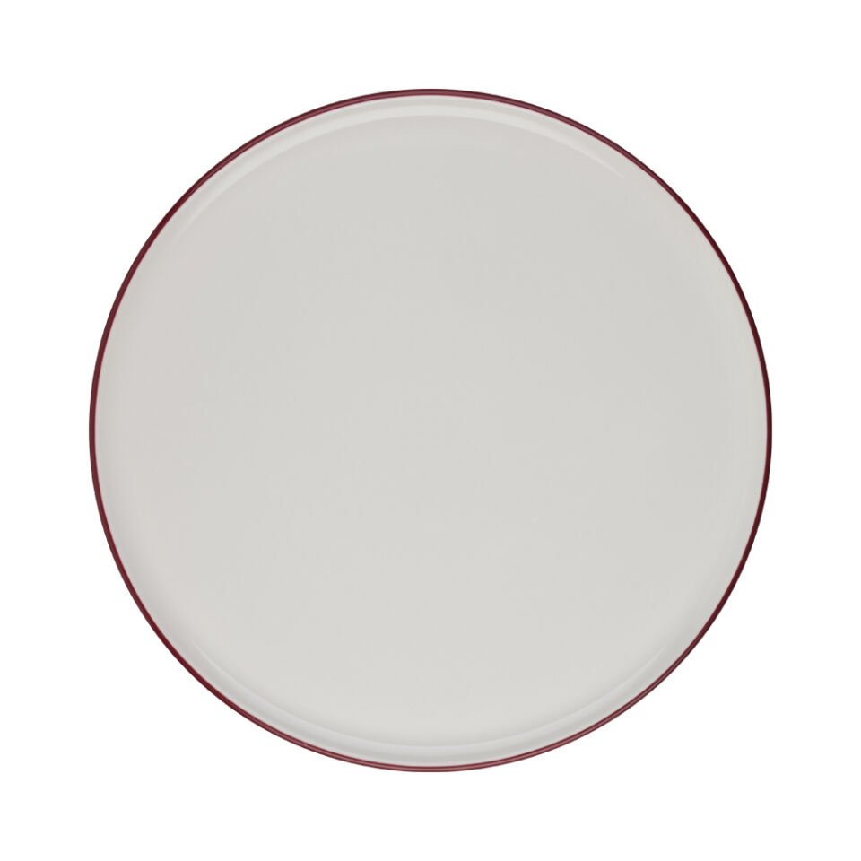 Modest Maroon Mesa Pizza Tabağı 31 cm