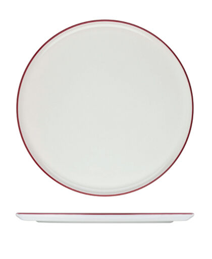 Modest Maroon Mesa Pizza Tabağı 33 cm