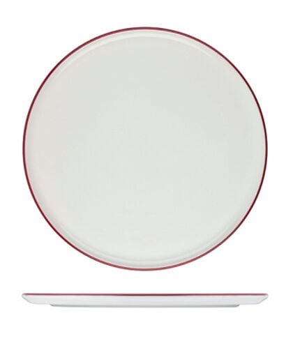 Modest Maroon Mesa Pizza Tabağı 33 cm