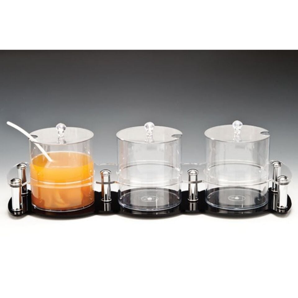 Üçlü Sos ve Reçel Standı