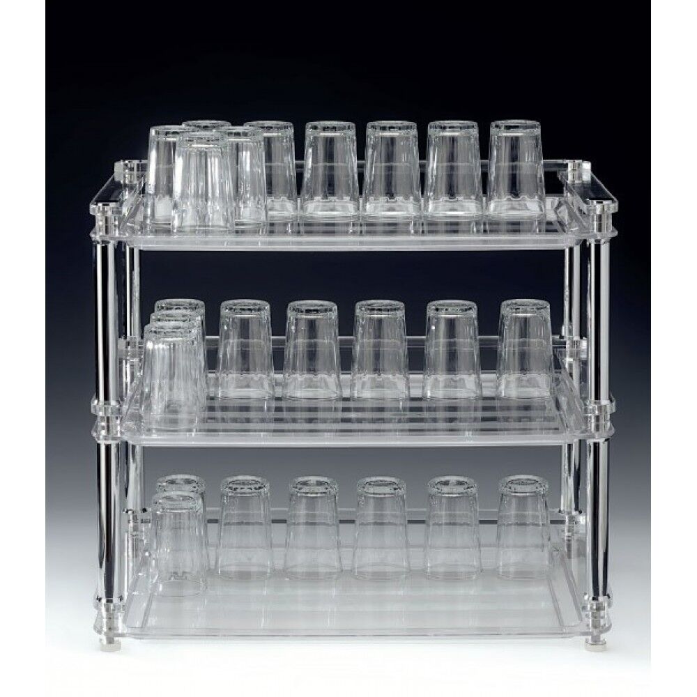 Üç Katlı Bardak Standı