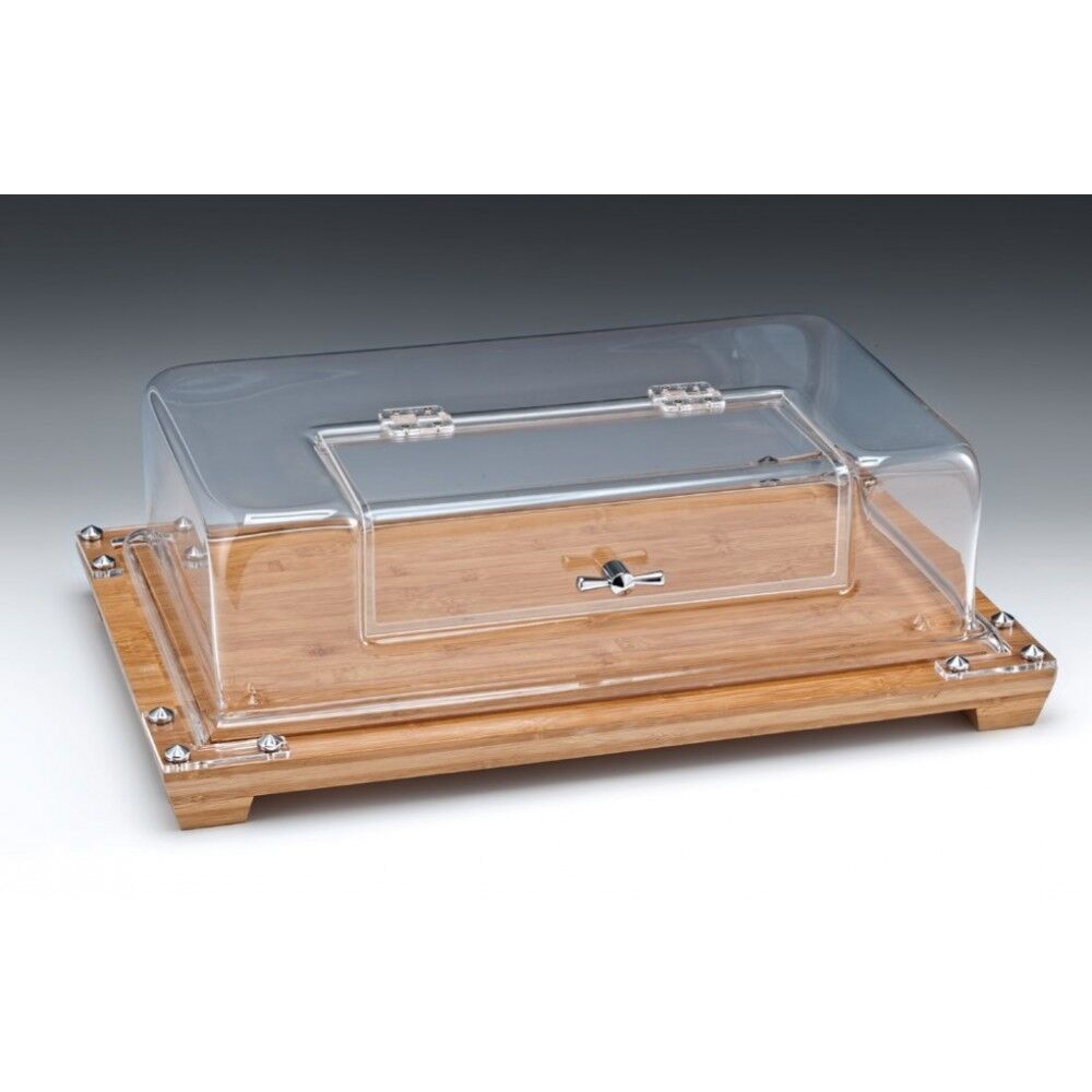 Ahşap Standlı Teşhir Tepsisi