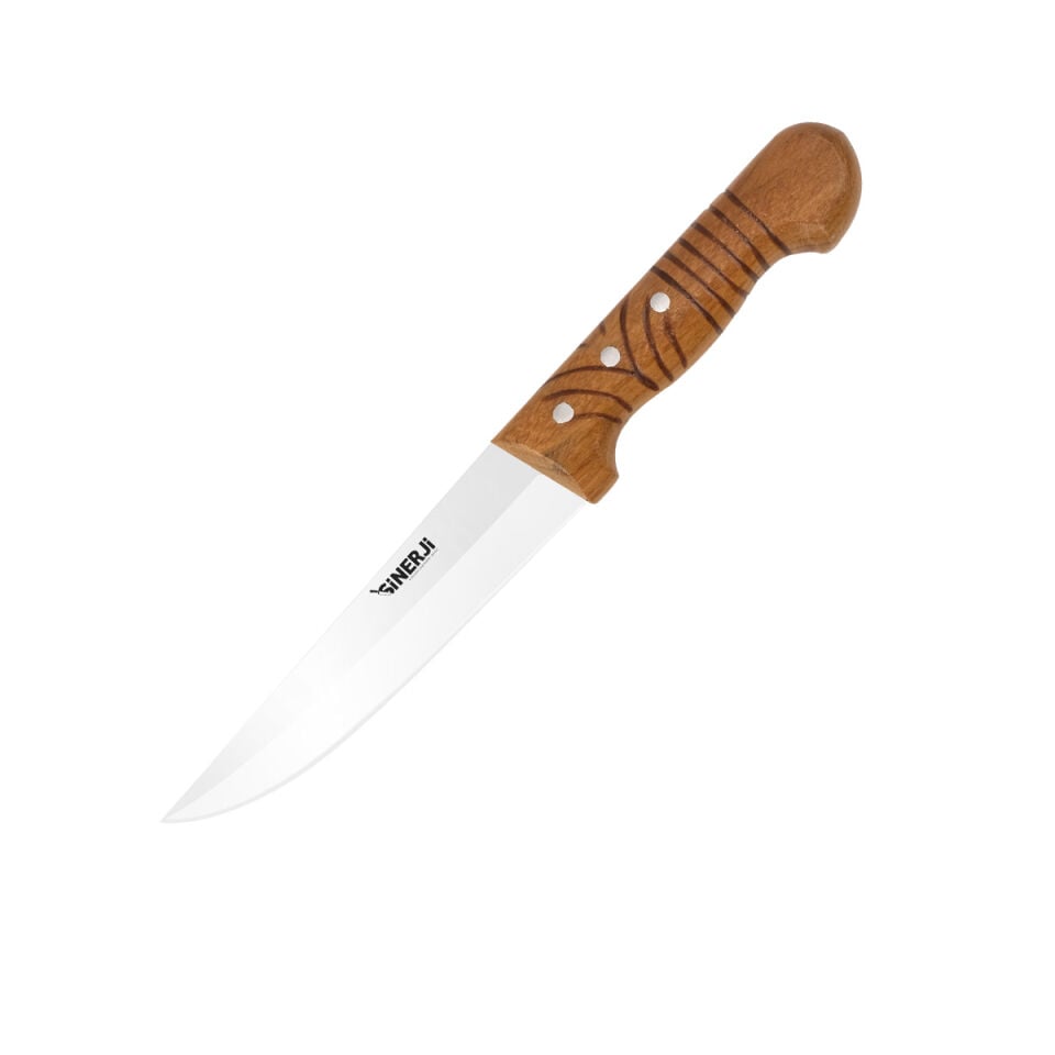 Wooden Saplı Kasap Bıçağı 16,5 Cm