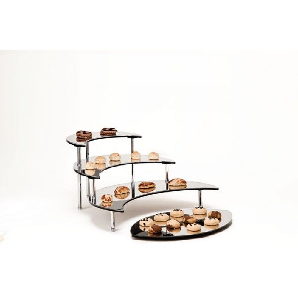 Üç Katlı Aynalı Teşhir Standı