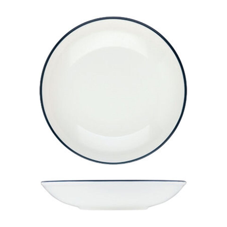 Modest Navy Valle Çukur Tabak 30 cm 2000 cc