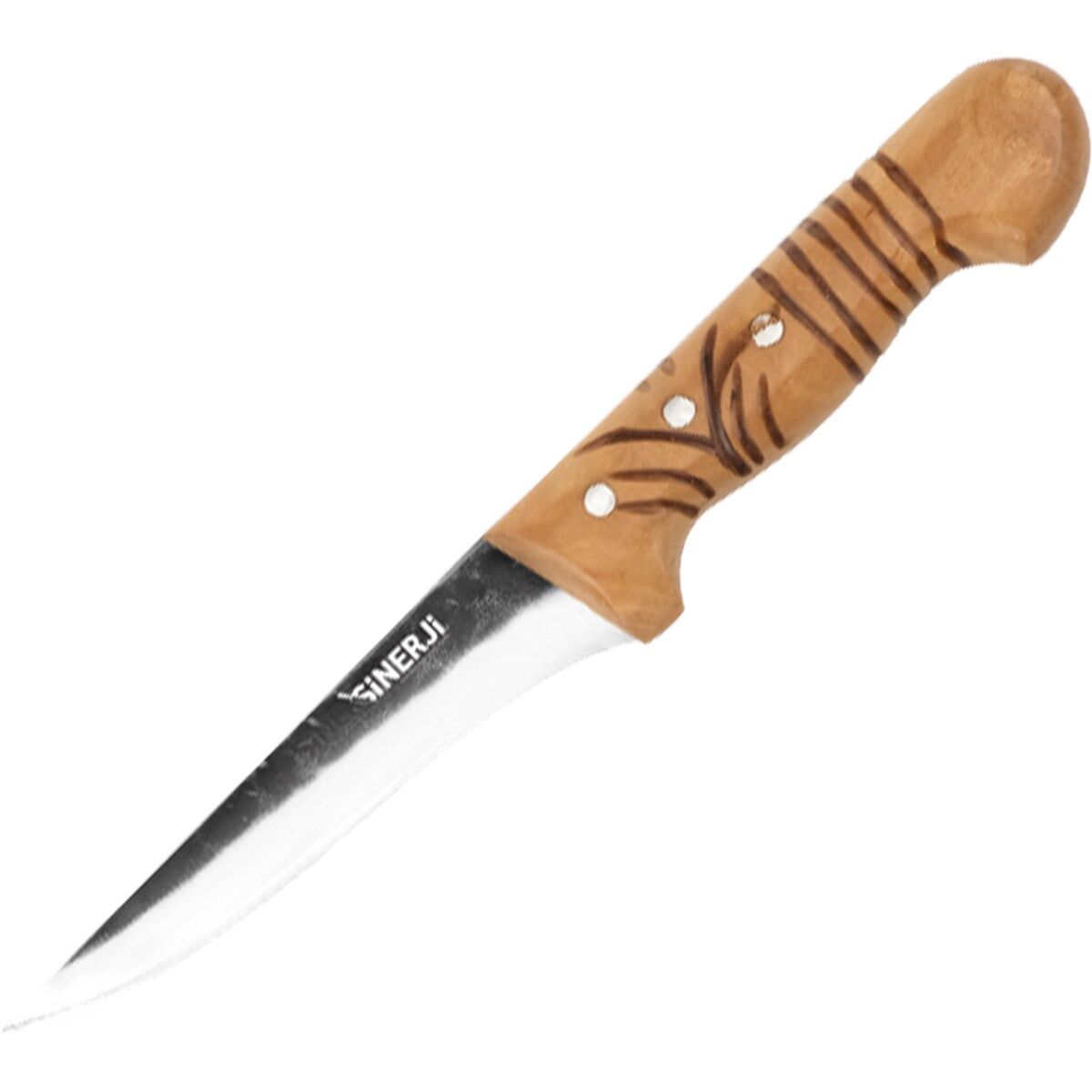 Wooden Saplı Dövme Sıyırma Bıçağı 14,5 Cm