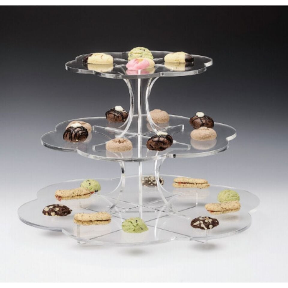 Papatya Model Üç Katlı Teşhir Standı