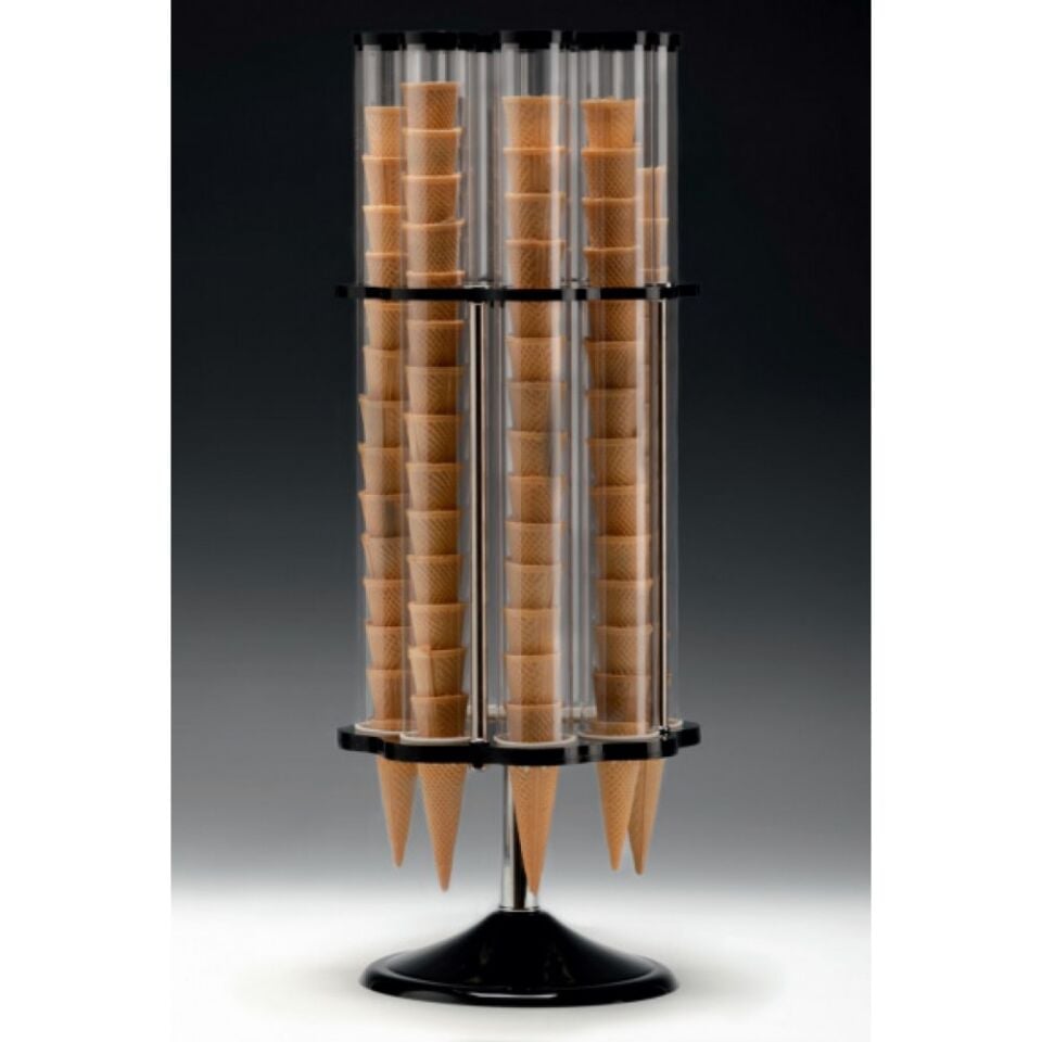 Akrilik, Sekizli, Döner Külah Standı