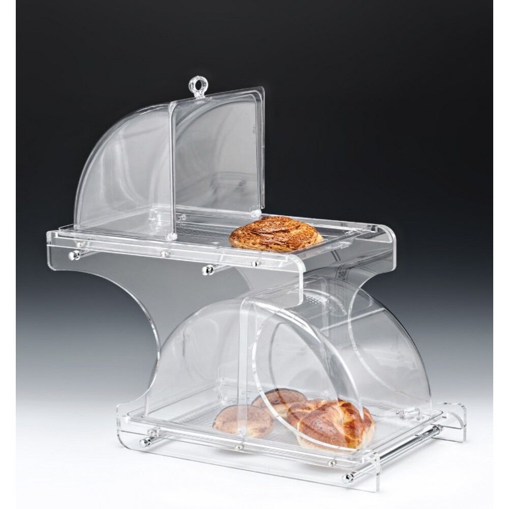 Policarbon Çift Katlı Teşhir Standı