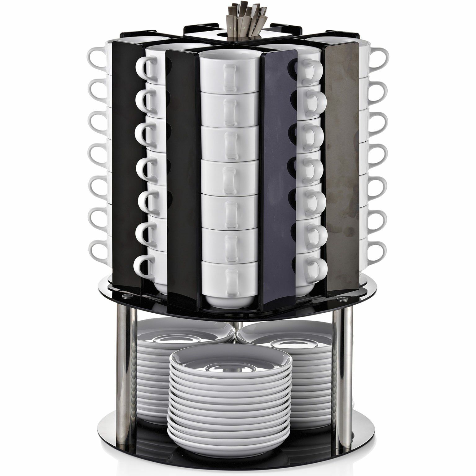 Döner Fincan ve Tabak Standı