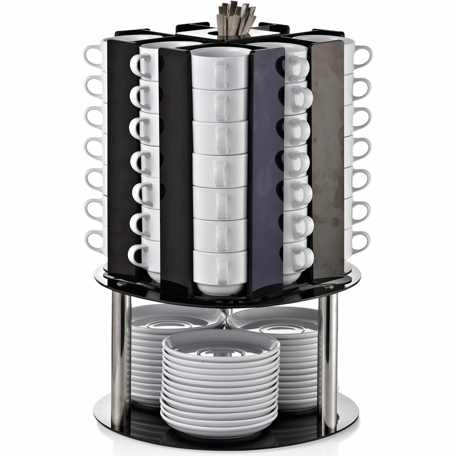 Döner Fincan ve Tabak Standı