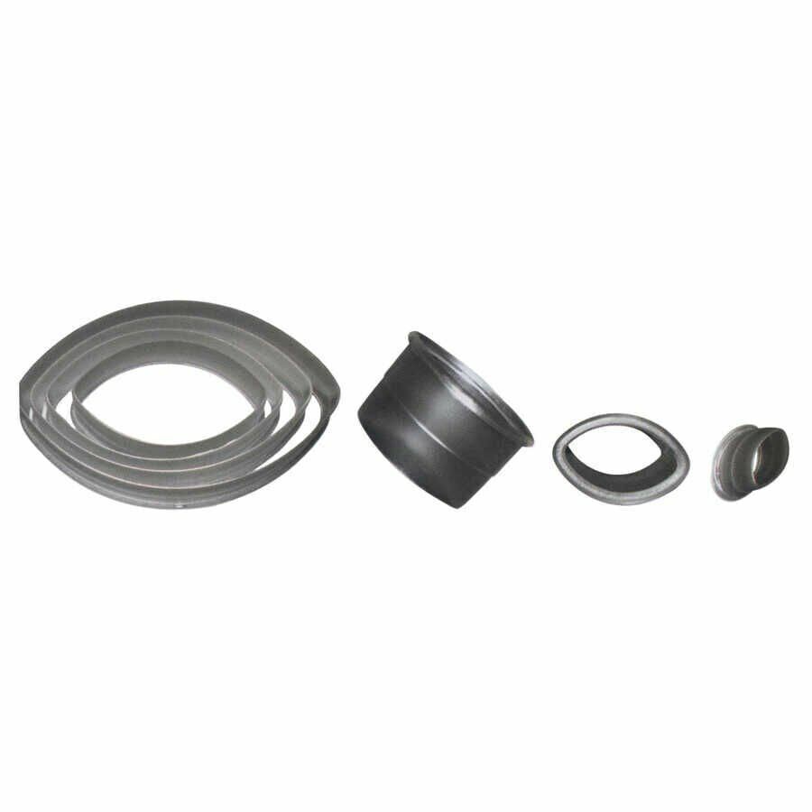 Biradlı Polikarbon Elips Düz Volovan Kalıbı