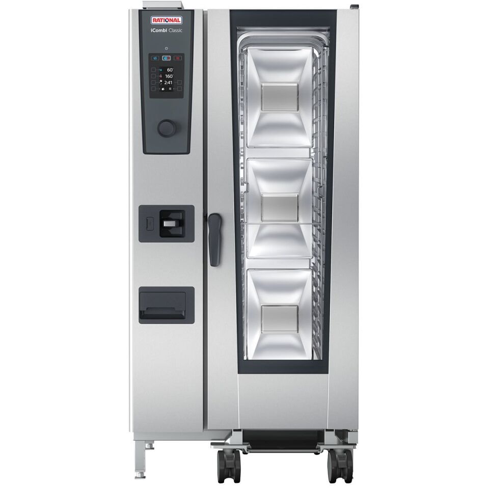 Rational Buhar Konveksiyonlu Elektrikli Fırın 20*1/1 Gn İcombi Classic