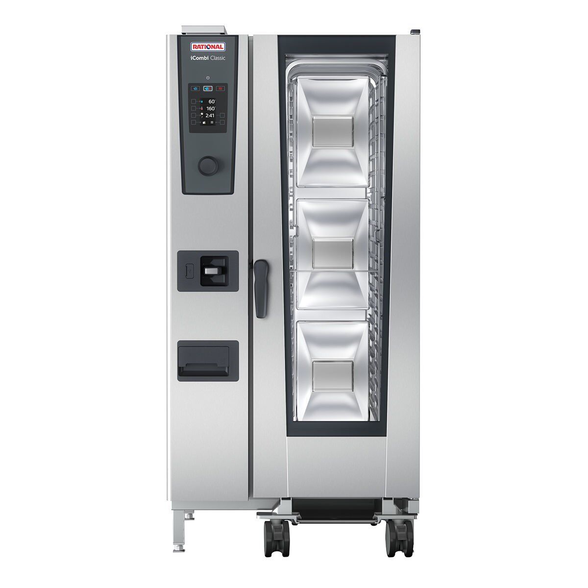Rational Buhar Konveksiyonlu Gazlı Fırın 20*1/1 Gn İcombi Classic