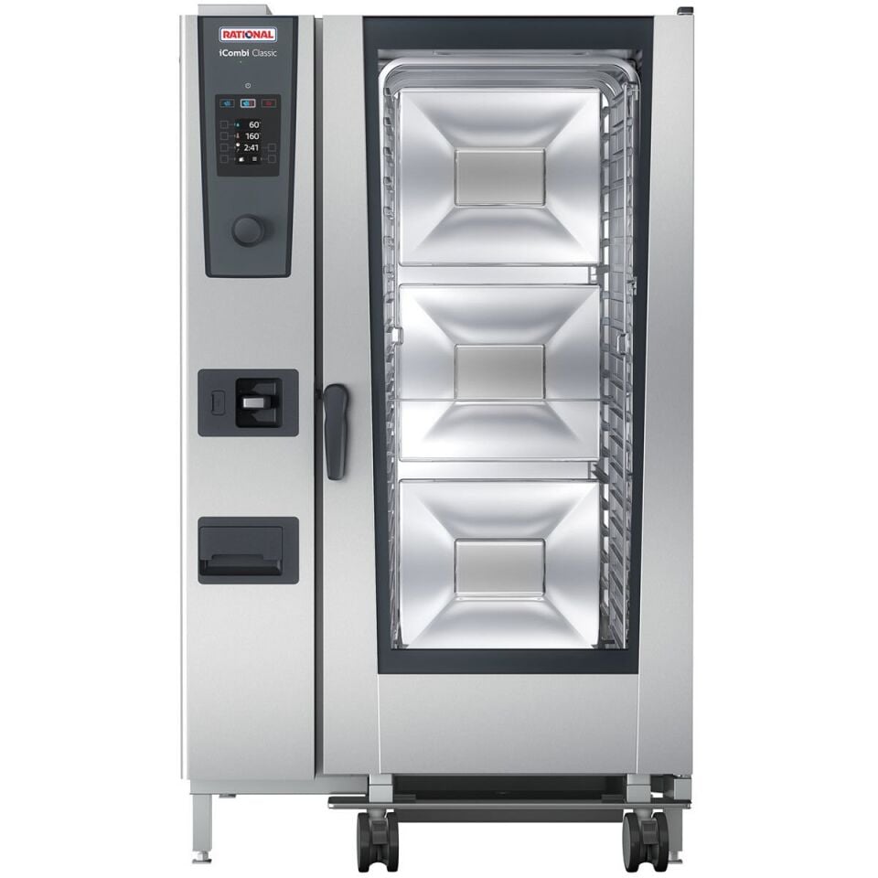 Rational Buhar Konveksiyonlu Elektrikli Fırın 20*2/1 Gn İcombi Classic