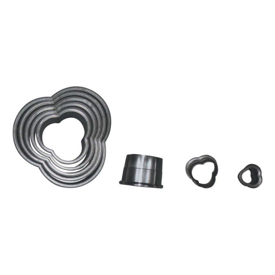 Biradlı Polikarbon Yonca Düz Valovan Kalıbı