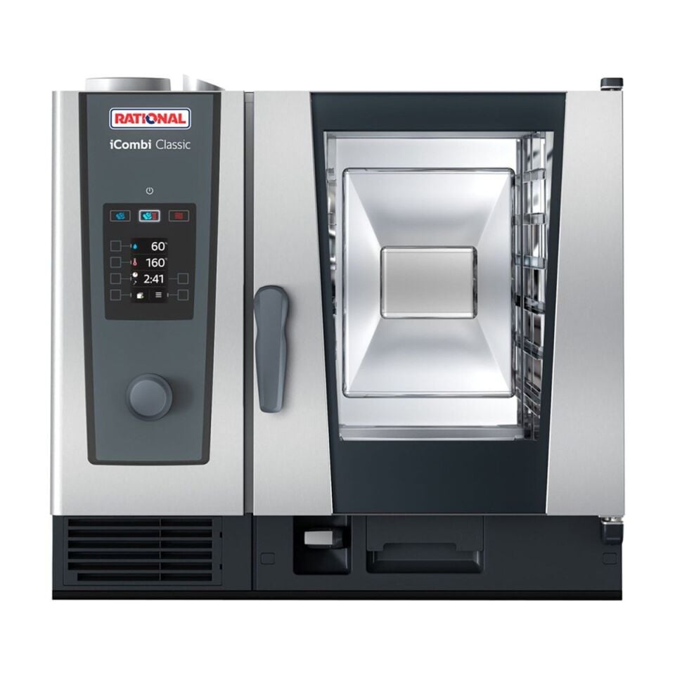 Rational Buhar Konveksiyonlu Elektrikli Fırın 6*1/1 Gn İcombi Classic