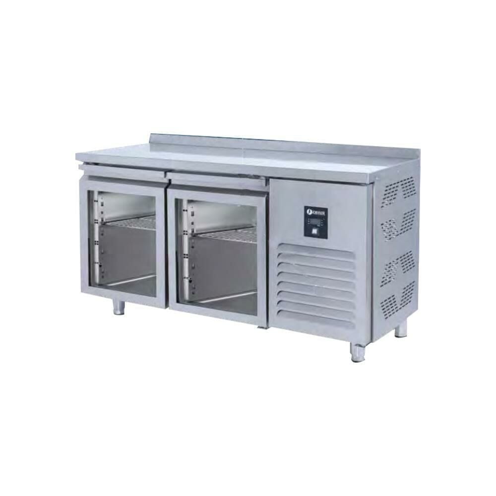 Tezgah Tip İki Camlı Sncak Buzdolabı