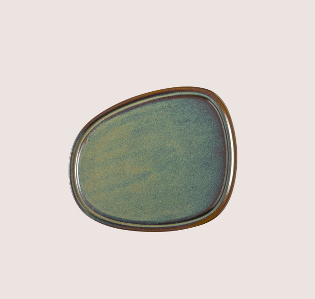 Gloire Piuma Düz Tabak 24,5x20,5 Cm