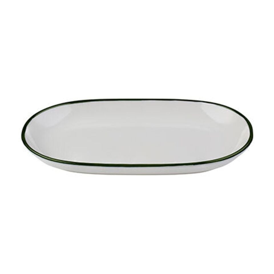 Modest Green Magnus Oval Kayık 37 cm