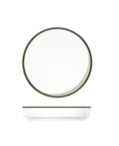 Modest Green Stolt Düz Tabak 10 cm