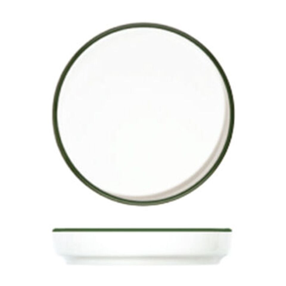 Modest Green Stolt Düz Tabak 10 cm