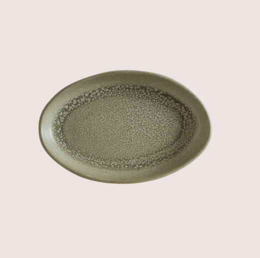 Adelfa Cresta Oval Tabak 15*10 Cm