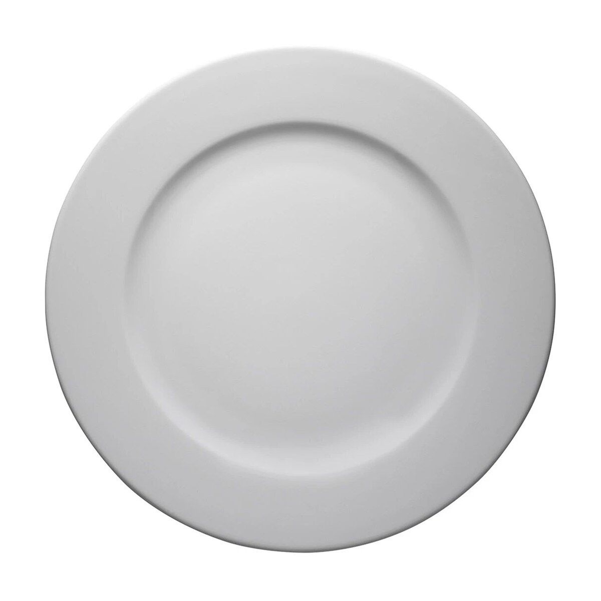 Frig Otel Dekorsuz Düz Tabak 17 Cm