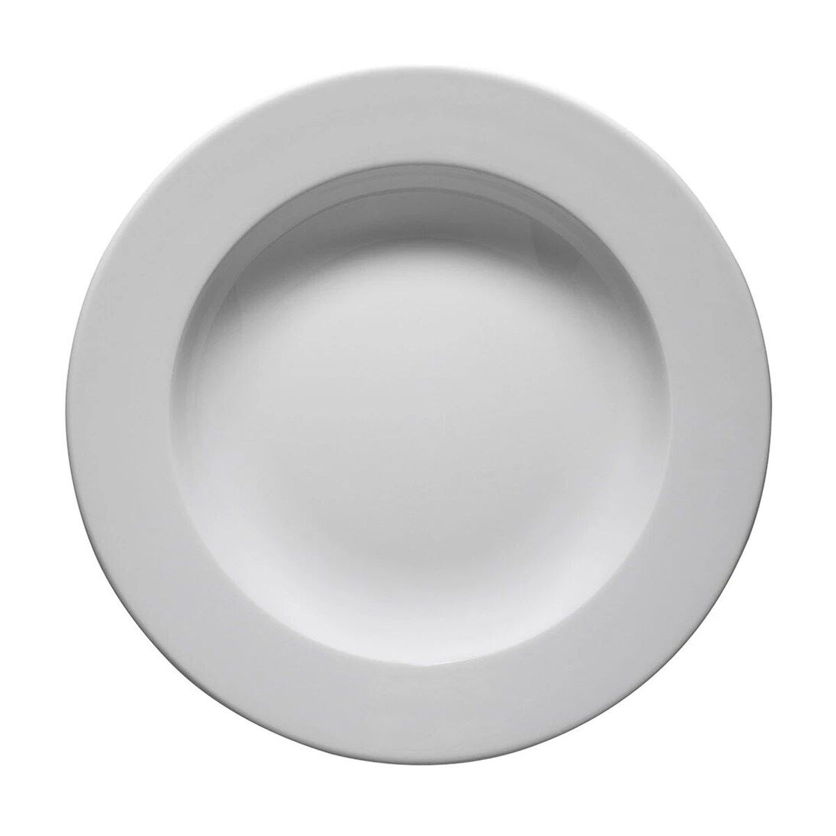 Frig Otel Dekorsuz Çukur Tabak 22 Cm
