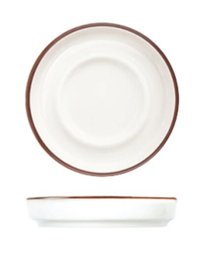 Modest Brown Stolt Çay Tabağı 10 cm