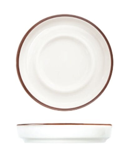 Modest Brown Stolt Çay Tabağı 10 cm