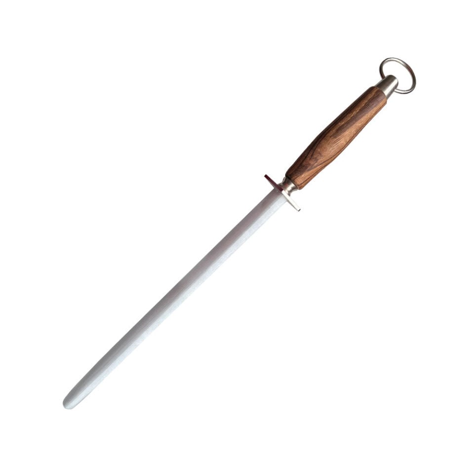 Premium Ahşap Saplı Oval Masat 30 Cm