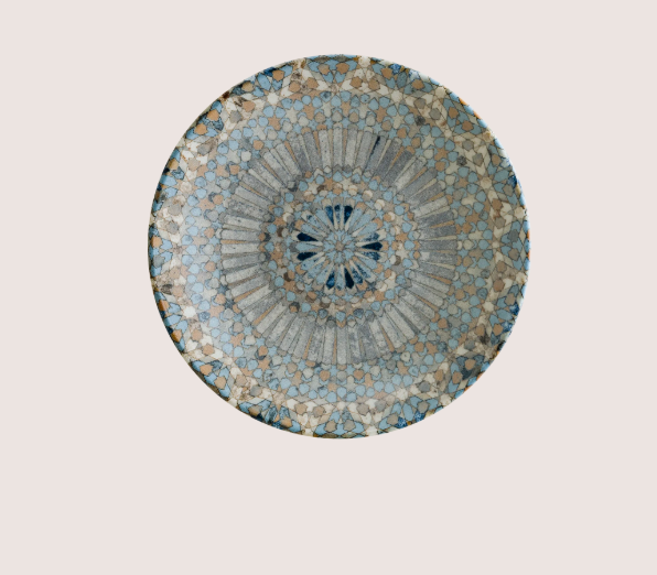 Luca Mozaik  Bloom Çukur Tabak 25 Cm