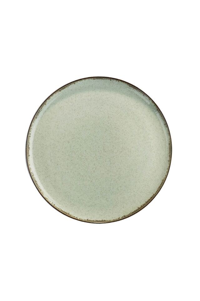 Moderna Yeşil Düz Tabak 19 Cm