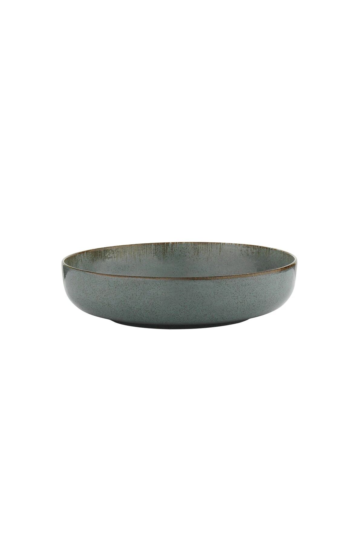 Moderna Mavi Çukur Tabak 20 Cm