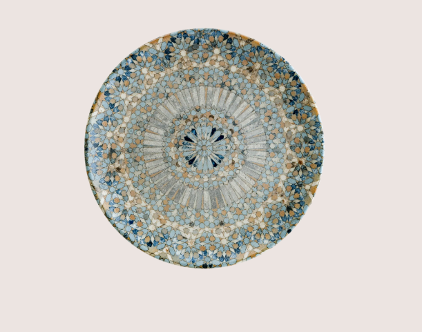 Luca Mozaik 19Cm Düz Tabak